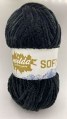 KADİFE İP MİLDA SOFT 1217 SİYAH