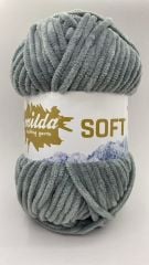 KADİFE İP MİLDA SOFT 1130 GRİ