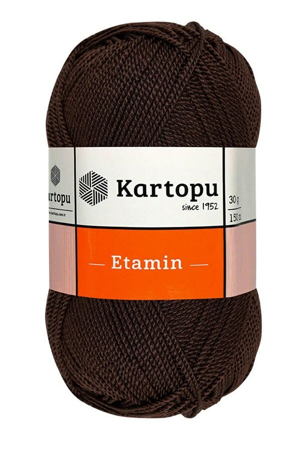KARTOPU ETAMİN K894 KOYU KAHVE