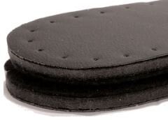 ÜÇ KATMANLI PATİK TABANI KARIŞIK RENK VE DESEN (10'LU PAKET) (suni deri+eva+keçe)