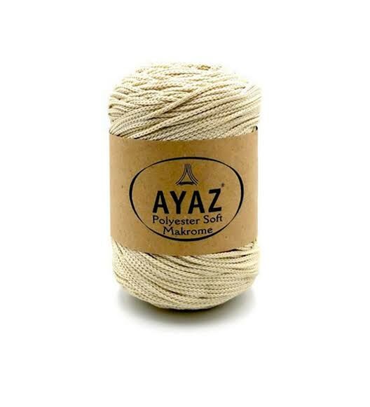 Ayaz Polyester Soft Makrome İpi 7383