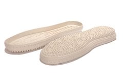 ÖRGÜ AYAKKABI TABANI SPOR MODEL HAZIR DELİKLİ İÇ ASTAR HEDİYELİ