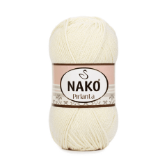 NAKO PIRLANTA PATİK İPİ KREM - 6730