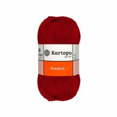 KARTOPU ETAMİN K120 KOYU KIRMIZI