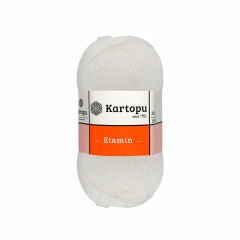 KARTOPU ETAMİN K010 BEYAZ
