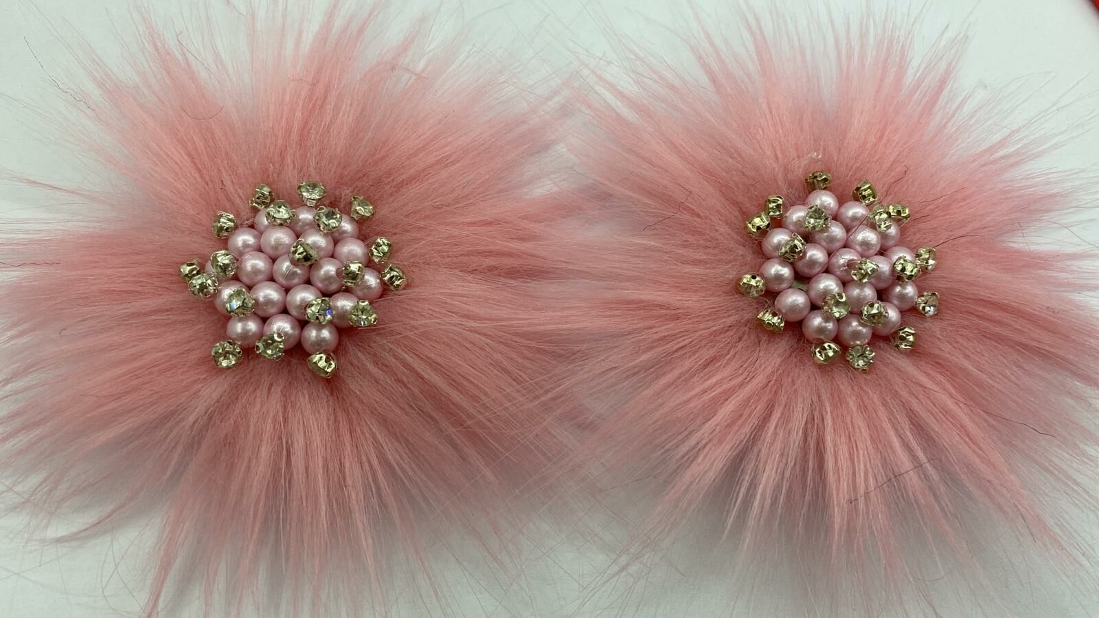 PATİK SÜSÜ PEMBE TASARIM PEMBE TAŞLI