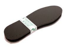 SİYAH ÜÇ KATMANLI PATİK TABANI (10'LU PAKET) (suni deri+eva+keçe) 35-36