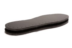 SİYAH ÜÇ KATMANLI PATİK TABANI (10'LU PAKET) (suni deri+eva+keçe) 35-36