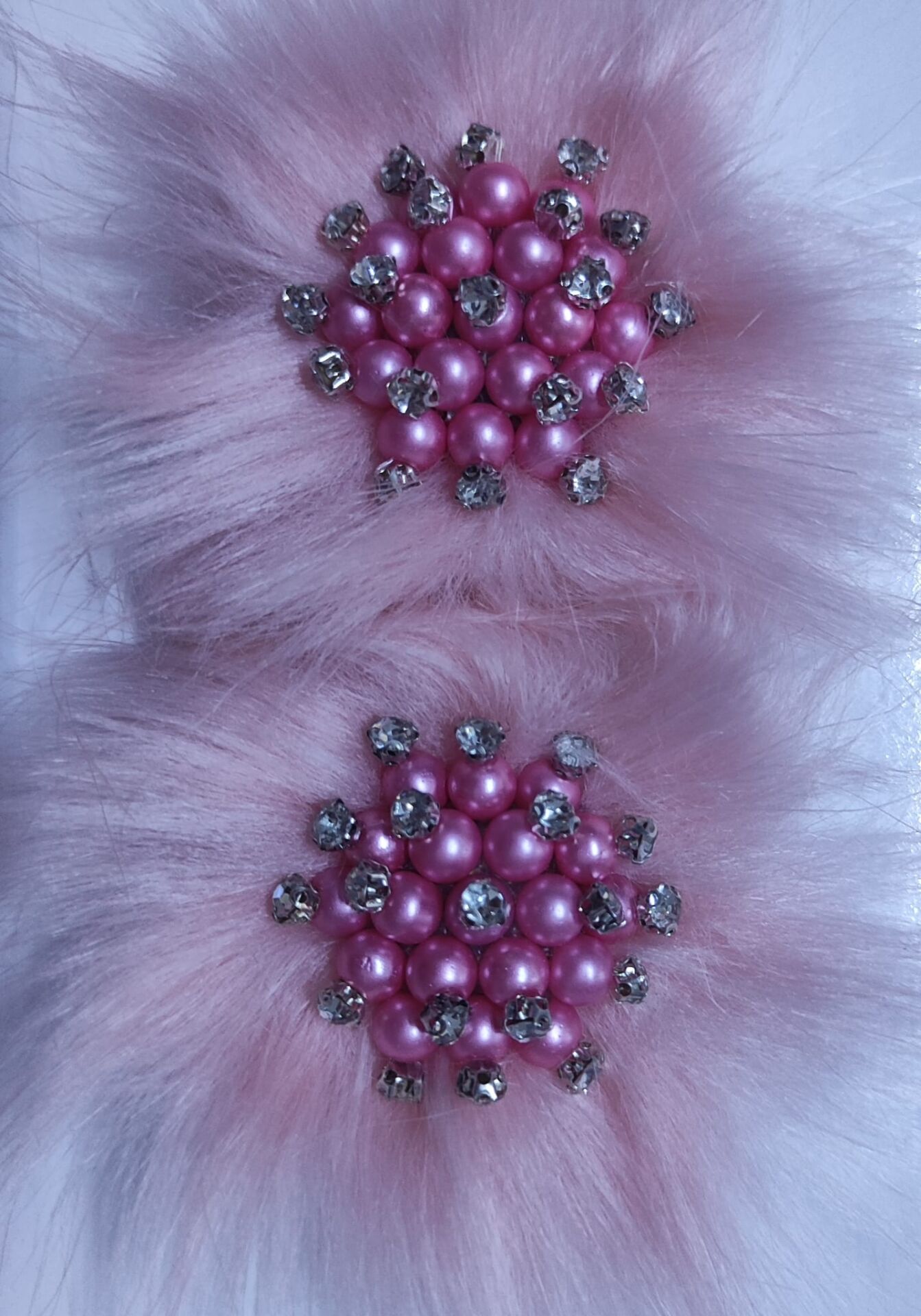 PATİK SÜSÜ TOZ  PEMBE TASARIM  PEMBE TAŞLI