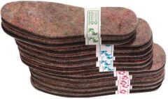 5 DÜZİNE  TOPTAN AYAKKABI KEÇESİ  35-40 NO ARASI (60 ÇİFT)