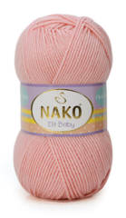 Nako Elit Baby 6165 | Tüylenmeyen İp | Bebek İpi