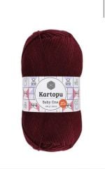 KARTOPU BABY ONE - Bebe Örgü İpi K110 PATLICAN