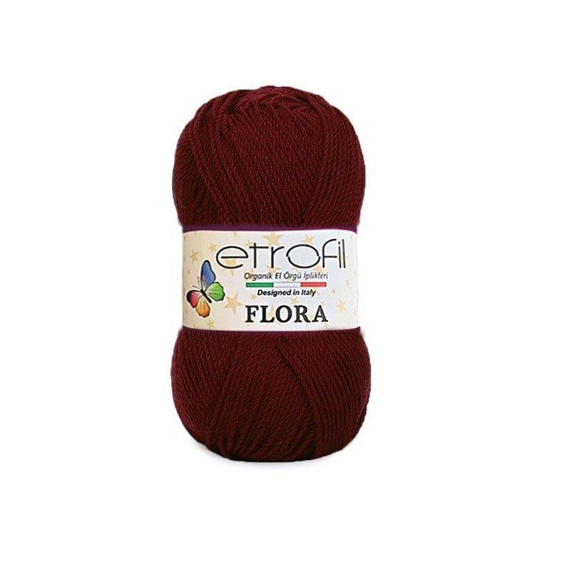 ETROFİL FLORA  BORDO 73035