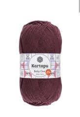 KARTOPU BABY ONE - Bebe Örgü İpi K1707 KOYU GÜL KURUSU