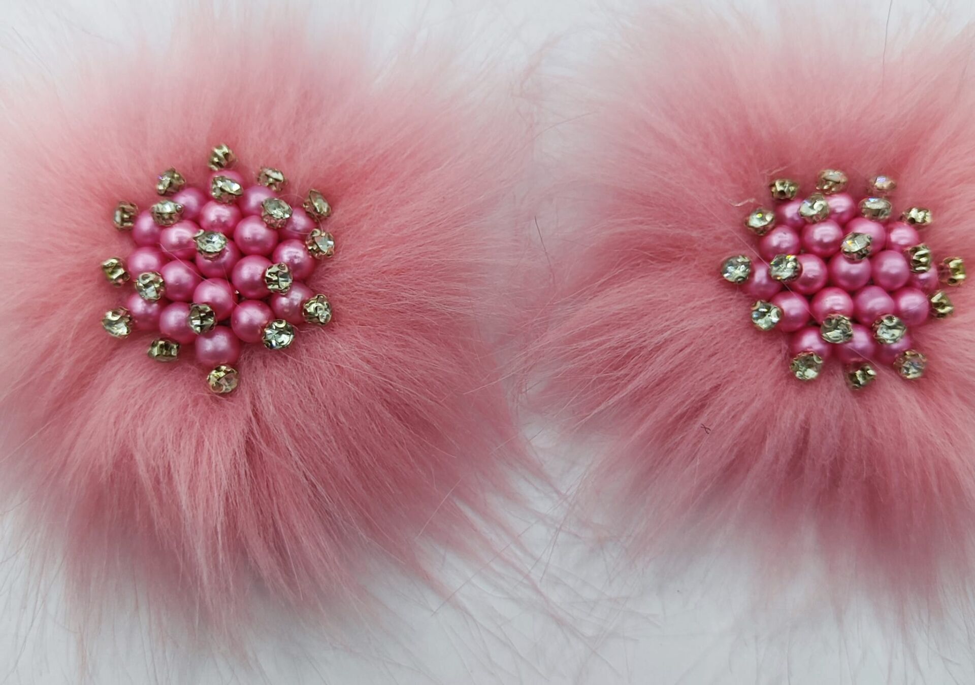 PATİK SÜSÜ PEMBE TASARIM PEMBE TAŞLI