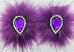 PATİK SÜSÜ HÜRREM MÜRDÜM  TÜY MÜRDÜM TAŞLI