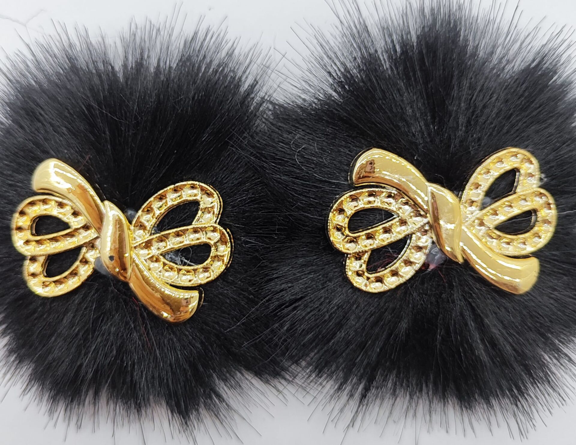 PATİK SÜSÜ SİYAH KURDELE