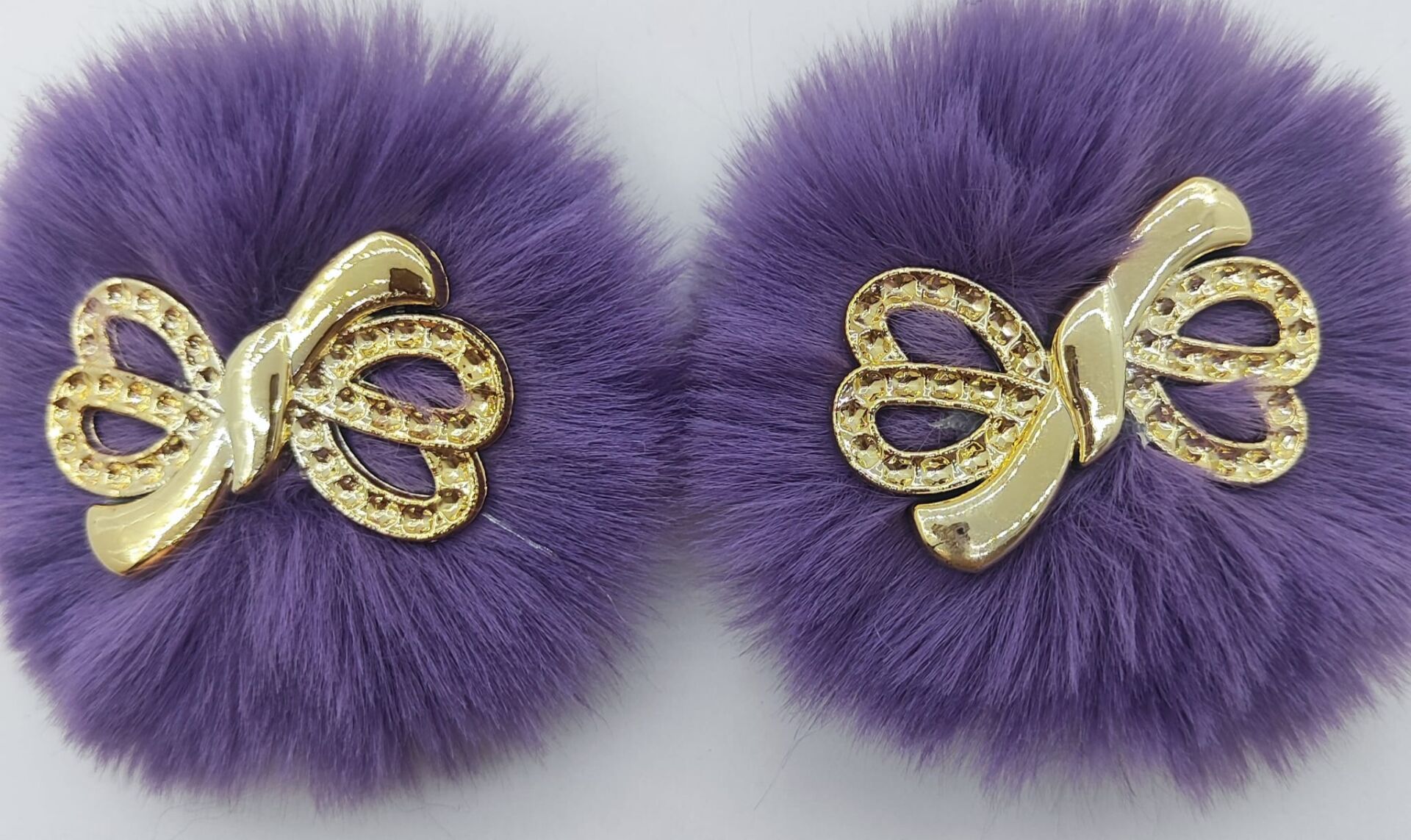 PATİK SÜSÜ LİLA  KURDELE