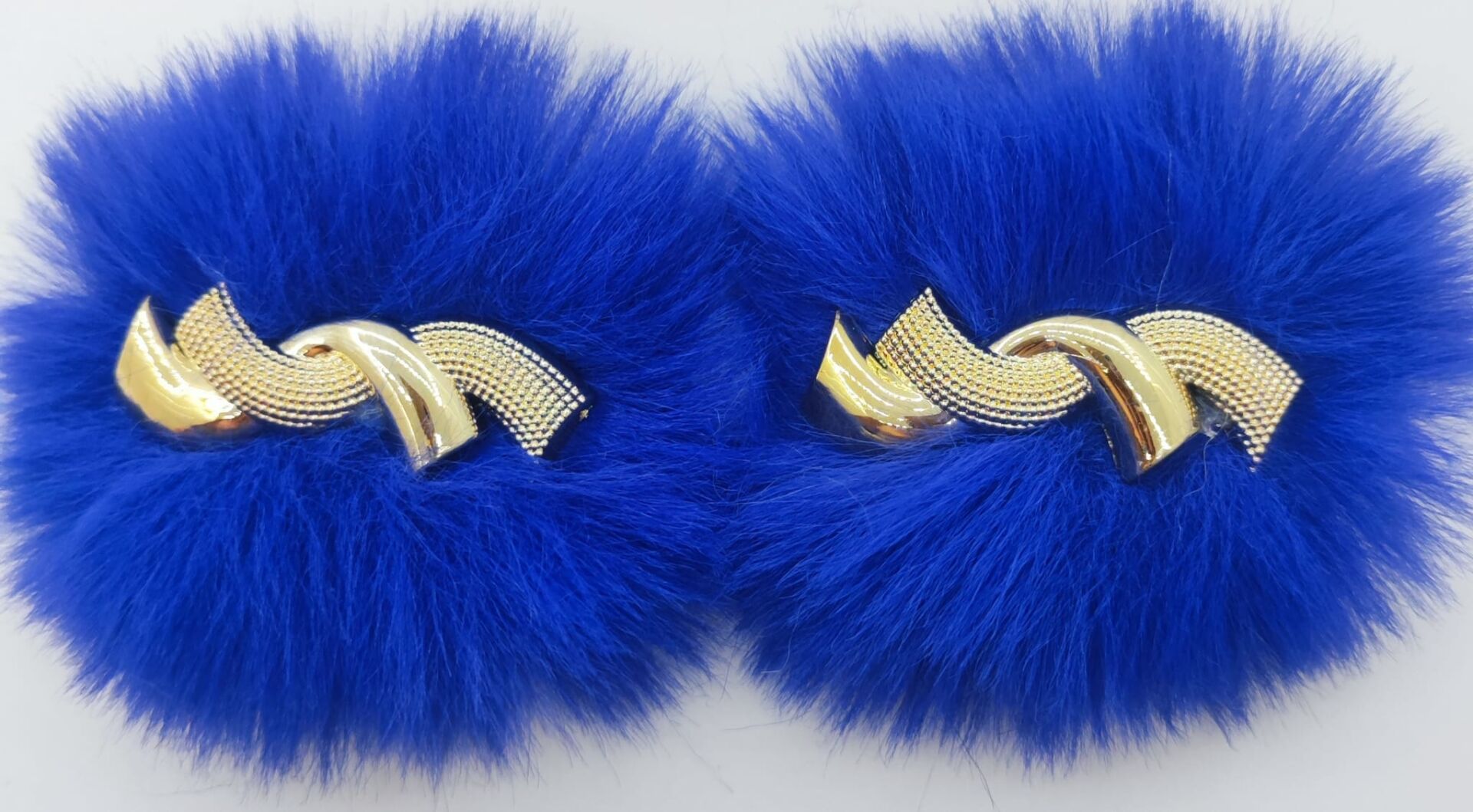 PATİK SÜSÜ SAKS MAVİSİ BURGU