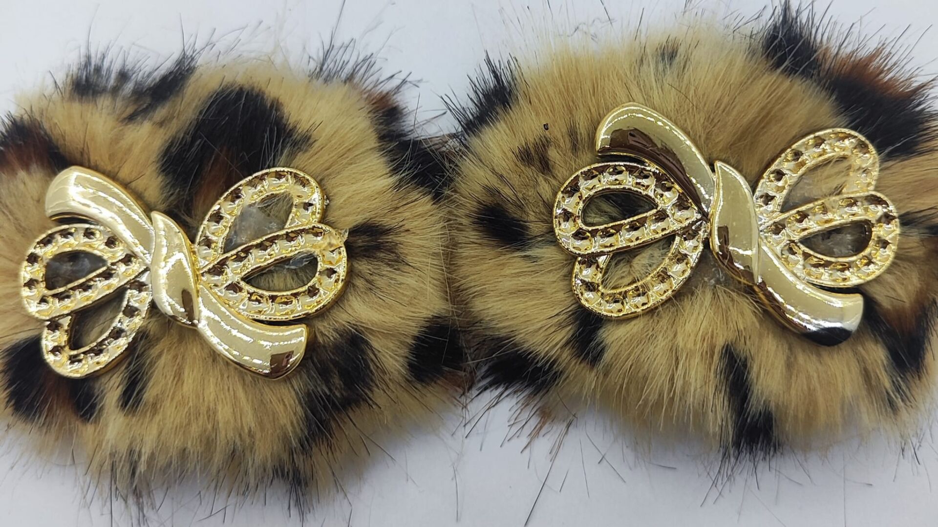 PATİK SÜSÜ LEOPAR KURDELE