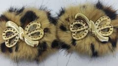 PATİK SÜSÜ LEOPAR KURDELE