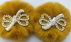 PATİK SÜSÜ HARDAL KURDELE