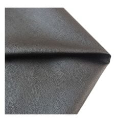 SİYAH SUNİ DERİ - ASTARLI - 100 X 145 CM