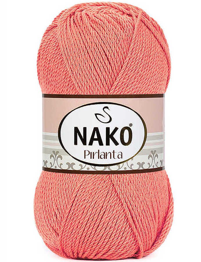 NAKO PIRLANTA PATİK İPİ - 12991 AÇIK MERCAN