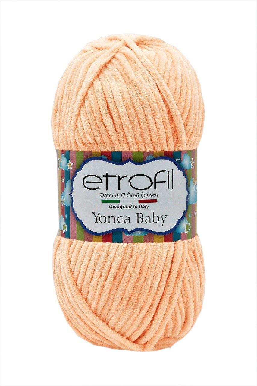 ETROFİL YONCA BABY KADİFE İP 70215 SOMON