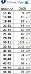 EKO PAKET ÜÇ KATMANLI PATİK TABANI KARIŞIK RENK DESEN(15 ÇİFT) (suni deri+eva+keçe)