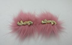 PATİK SÜSÜ BURGULU ŞEKER PEMBE