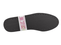 1 ÇİFT SİYAH ÜÇ KATMANLI  PATİK TABANI (1 ÇİFT) (suni deri+eva+keçe)