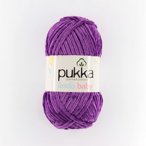 PUKKA KADİFE EL ÖRGÜ İPİ 70940 MOR