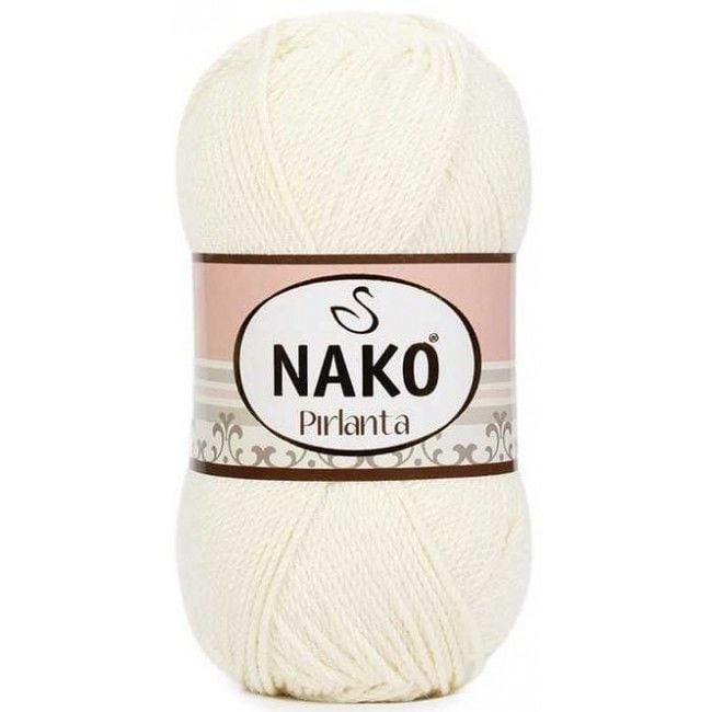 NAKO PIRLANTA PATİK İPİ -300 EKRU