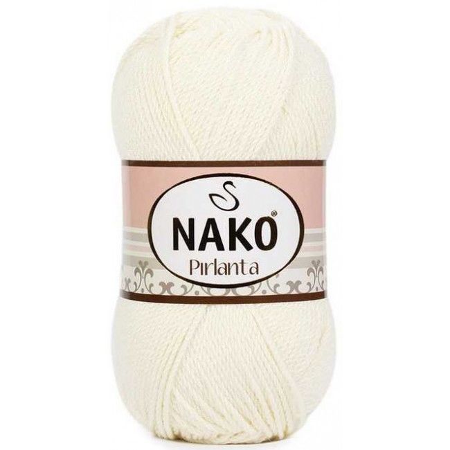 NAKO PIRLANTA PATİK İPİ -300 EKRU