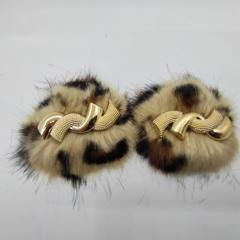 PATİK SÜSÜ BURGULU LEOPAR GOLD