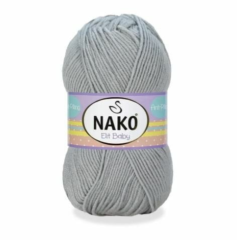Nako Elit Baby 5378 | Tüylenmeyen İp | Bebek İpi