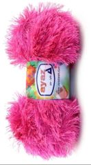 Ayaz Yumoş 1397 FOSFOR PEMBE  | Sakallı İp | Fantezi İplik