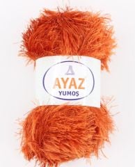 Ayaz Yumoş 1507 KİREMİT | Sakallı İp | Fantezi İplik