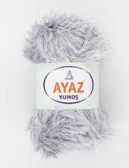 Ayaz Yumoş 1195 AÇIK GRİ (RKY) | Sakallı İp | Fantezi İplik