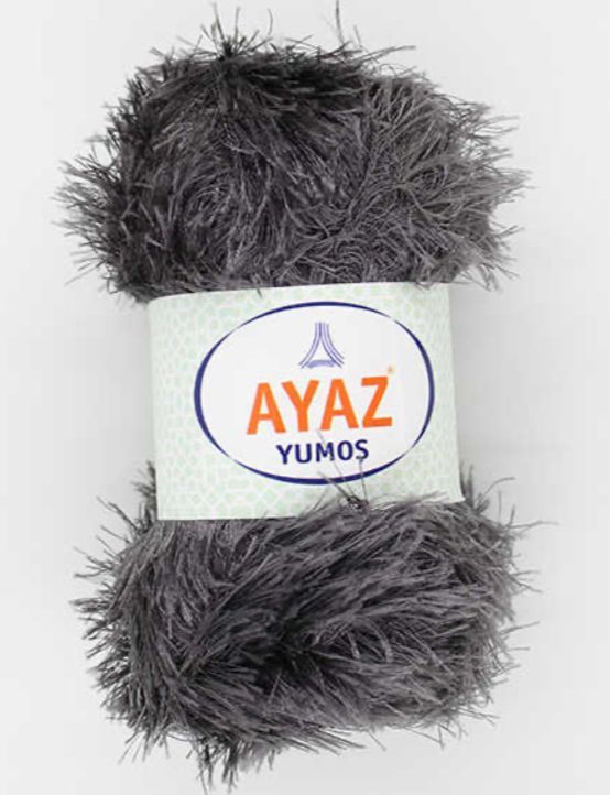 Ayaz Yumoş 1193 FÜME | Sakallı İp | Fantezi İplik
