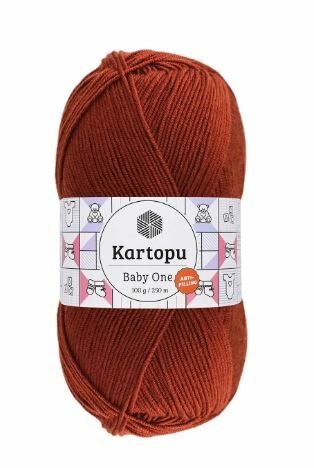KARTOPU BABY ONE - Bebe Örgü İpi K832 KAHVERENGİ