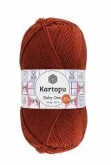 KARTOPU BABY ONE - Bebe Örgü İpi K832 KAHVERENGİ