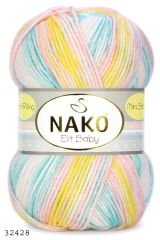 Nako Elit Baby 32428 | Tüylenmeyen İp | Bebek İpi