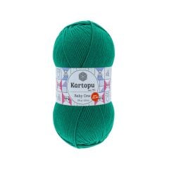 KARTOPU BABY ONE - Bebe Örgü İpi K414 YEŞİL