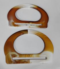 PLASTİK  ÇANTA SAPI 1 ÇİFT - 14 CM