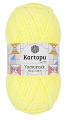 KARTOPU YUMURCAK KADİFE İP AÇIK SARI 333