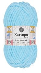 KARTOPU YUMURCAK KADİFE İP AÇIK MAVİ 516