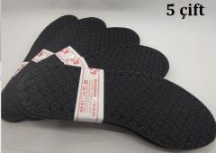 5 ÇİFT KAYMAZ PATİK TABANI (İKİ KATMANLI KEÇESİZ)