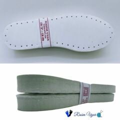 5 ÇİFT DERİLİ PUFF KALIN  TERLİK TABANI  - ÜÇ KATMANLI